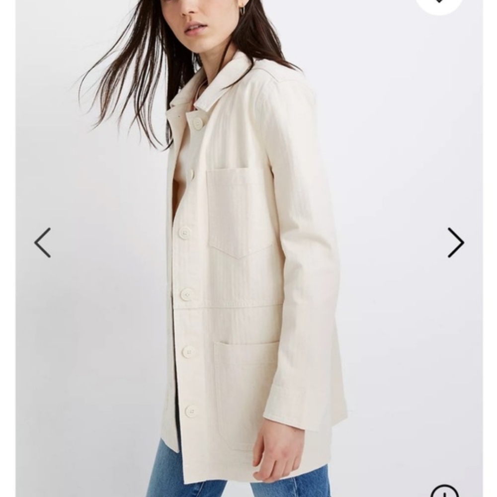 Madewell Becker Oversized Chore Coat AI074 - Picture 3 of 8